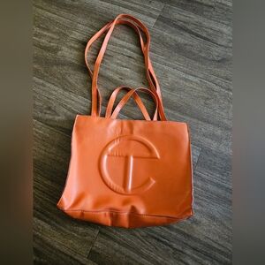 Telfar Bold Orange Tote